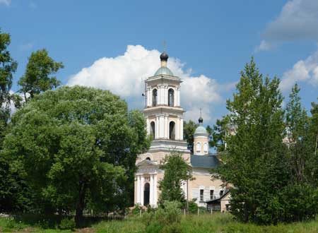 Храм Преображения Господня с. Спас-Заулок