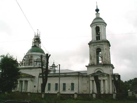 Храм Вознесения Господня с. Борщево