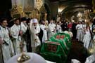 В Богоявленском кафедральном соборе состоялось погребение Святейшего Патриарха Московского и всея Руси Алексия II