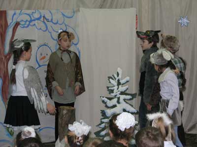 Православная классическая гимназия София - празднование Рождества