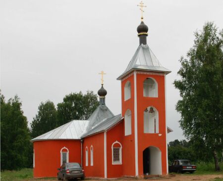 Крестовоздвиженская церковь с. Воздвиженское г. Клин