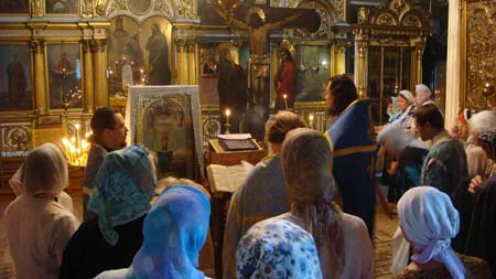 Молебен Порт-Артурской иконе Божией Матери, именуемой 'Торжество Пресвятой Богородицы'
