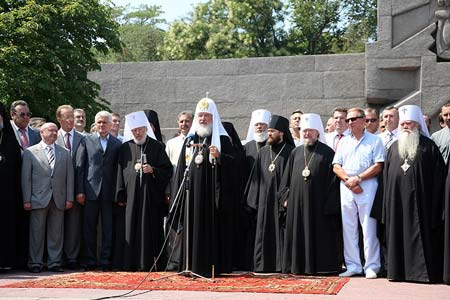 Святейший Патриарх Московский и всея Руси Кирилл в Севастополе