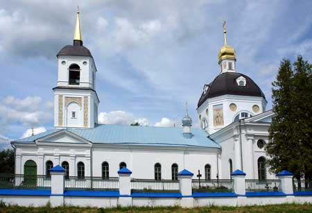 Храм Воскресения Словущего в д. Шипулино Клинского района