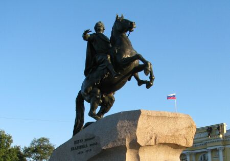 Медный всадник. Памятник Петру Первому