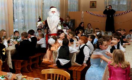 Православная классическая гимназия София рождественский праздник в Клину