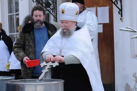 Праздник Крещения Господня в Скорбященском приходе г. Клина