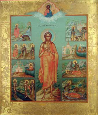 Мария Египетская (Пятая неделя Великого Поста