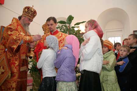 В Клинском Воскресенском храме