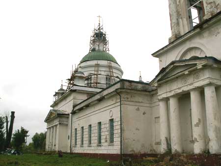 Вознесенский храм с. Борщево Клин
