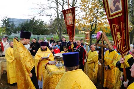 Молебен в Клинском благочинии