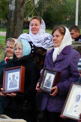 Прихожане храма святого праведного Алексия Московского Клинского благочиния