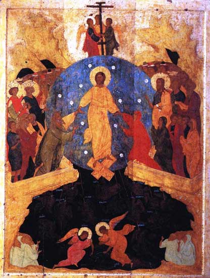 Воскресение Христово в иконографии. Дионисий, Ферапонтов монастырь