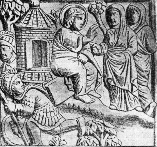 Явление ангела женам-мироносицам. Миланский диптих
