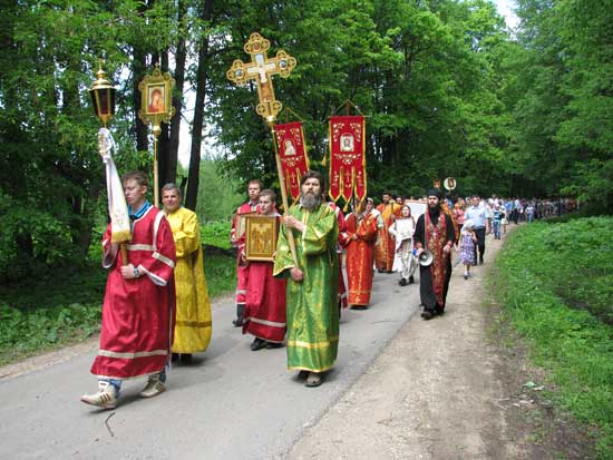 Крестный ход в Клину