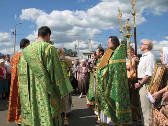 В клинском храме святой блаженной Ксении Петербургской