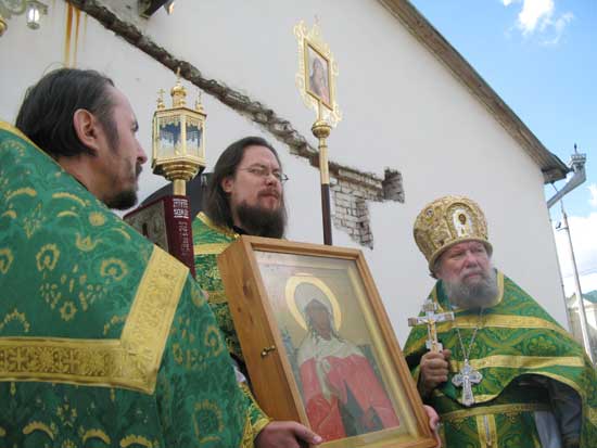 Престольный праздник в клинском храме святой блаженной Ксении Петербургской