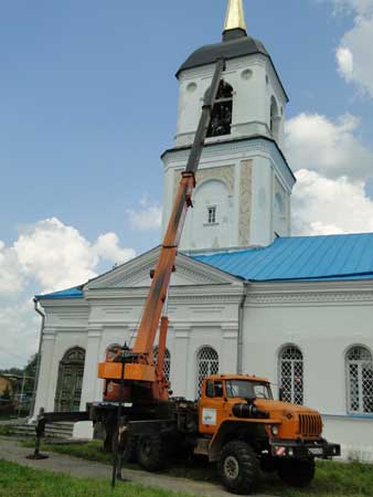 Клинское благочиние. Колокола в храме Воскресения Словущего с. Шипулино