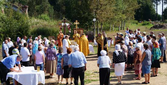 Возрождение Никольского храма Клинского благочиния в с. Березино