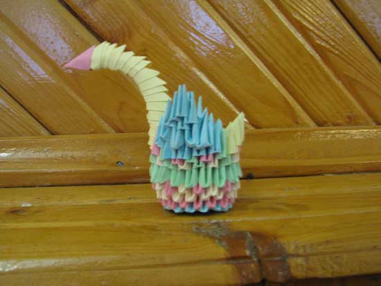 Фигурка оригами в Клину