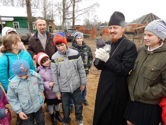 Клин. Голуби в Покровке