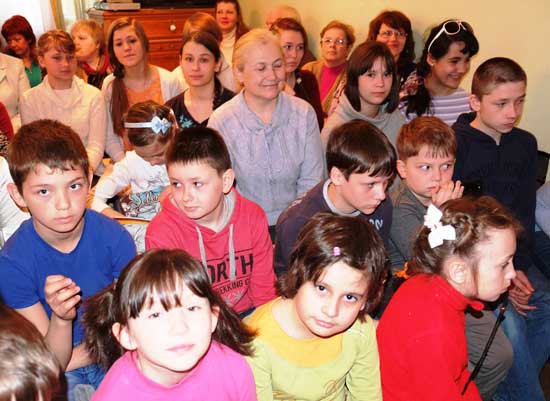 Пасхальный праздник воскресной школы Скорбященского храма г. Клина
