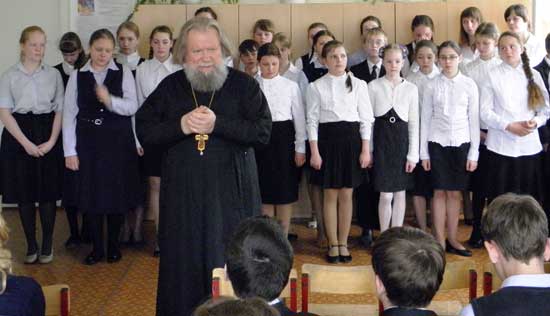 Пасхальный праздник в Православной классической гимназии София г. Клина