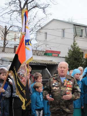 Православные следопыты на встрече с ветеранами