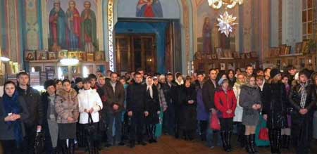 Крым - Межвузовский молебен перед началом зимней сессии